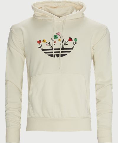 Adidas Originals Sweatshirts FLORAL TREFOIL H32306 White